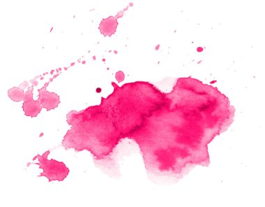 Sıçramaları ve sıçramaları ile renkli soyut suluboya doku. Modaya uygun tasarım için modern yaratıcı suluboya arka plan.