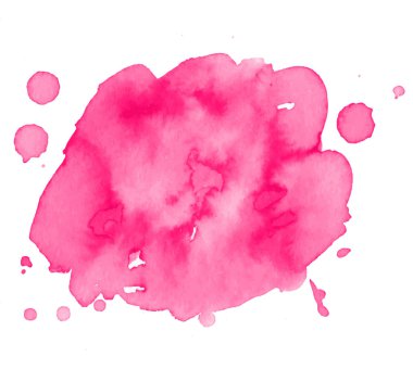 Renkli soyut suluboya serpme ve sıçramaları ile leke. Trendy tasarım için modern yaratıcı arka plan.