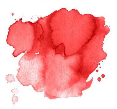 Renkli soyut suluboya lekesi, sıçrama ve sıçrama izleri. Moda tasarımı için modern yaratıcı suluboya arkaplan.