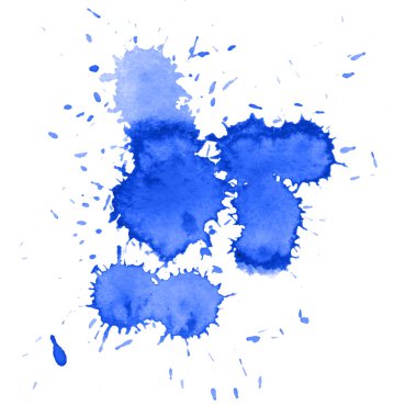 Renkli soyut suluboya serpme ve sıçramaları ile leke. Trendy tasarım için modern yaratıcı arka plan.