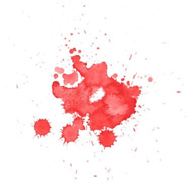 Sıçramaları ve sıçramaları ile renkli soyut suluboya doku. Modaya uygun tasarım için modern yaratıcı suluboya arka plan.