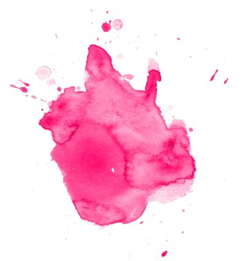 Sıçramaları ve sıçramaları ile renkli soyut suluboya doku. Modaya uygun tasarım için modern yaratıcı suluboya arka plan.