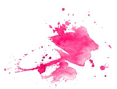 Sıçramaları ve sıçramaları ile renkli soyut suluboya doku. Modaya uygun tasarım için modern yaratıcı suluboya arka plan.