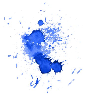 Renkli soyut suluboya serpme ve sıçramaları ile leke. Trendy tasarım için modern yaratıcı arka plan.