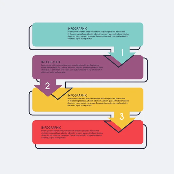 Kleurrijke tekstvak — Stockvector