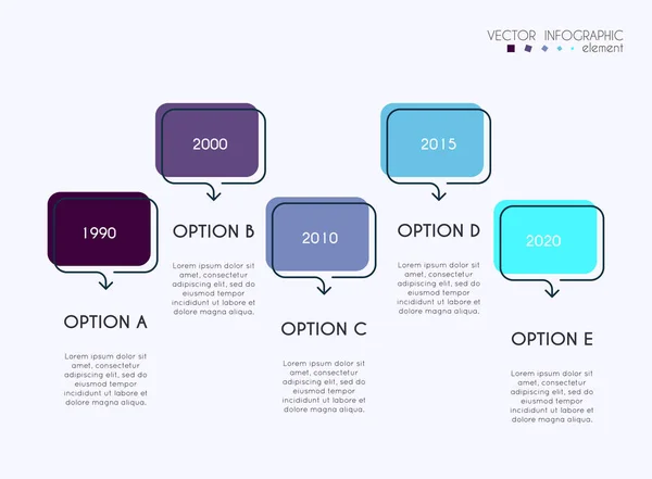 Vectorafbeeldingen Info Voor Zakelijke Presentaties Kan Worden Gebruikt Voor Website — Stockvector