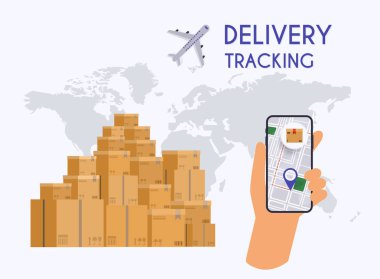 Uygulama dağıtım takibi ile el ele tutuşan akıllı telefon