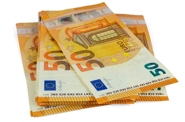 Banconote da 50 EUR — Foto Stock