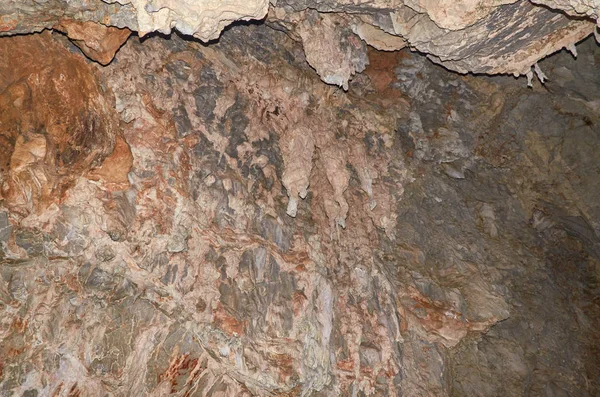 Detalle interior de una cueva — Foto de Stock