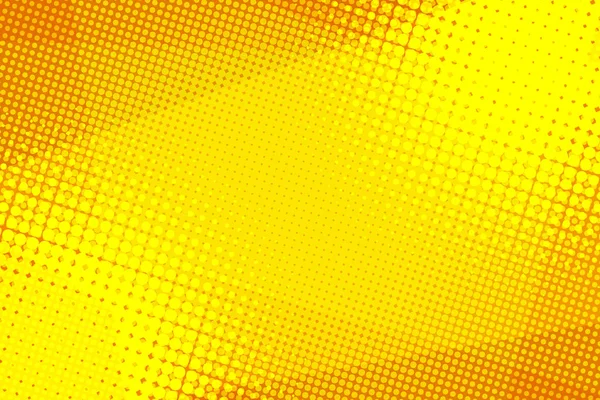 Gelber Halbtonhintergrund — Stockvektor