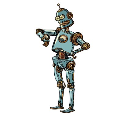 robot kol, geç zaman yönetimi görünüyor