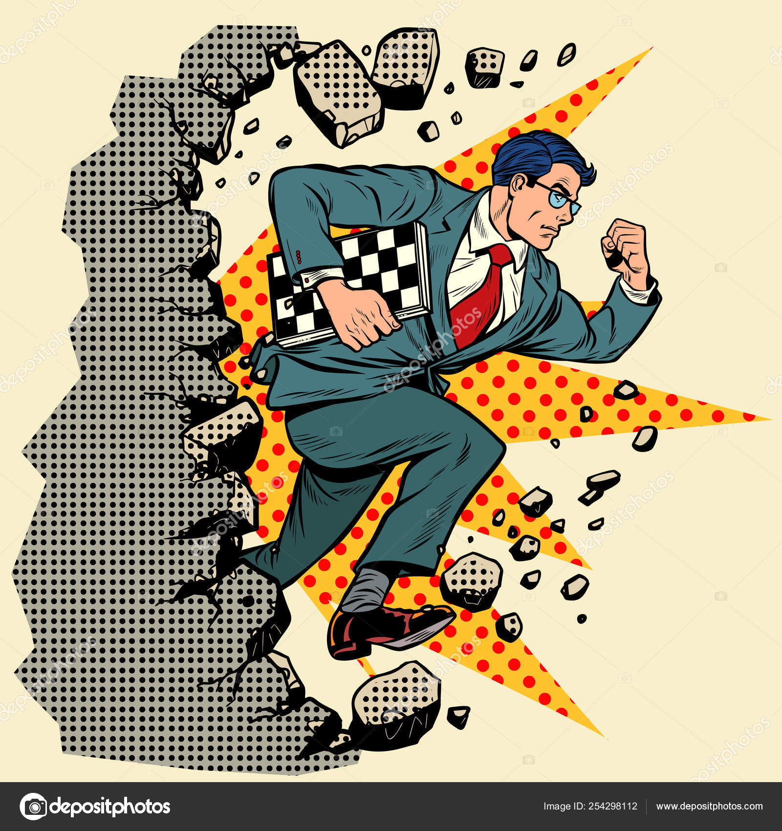 破壊します ストックベクター ロイヤリティフリー破壊します イラスト Depositphotos