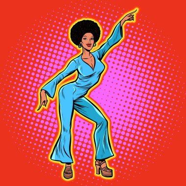 Retro Afrika disko dans