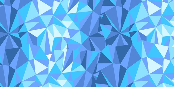 Błękitny trójkąt tło — Wektor stockowy