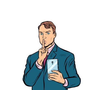 bir adam akıllı telefonda fotoğraf çeker