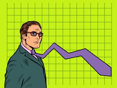 Programı değişen bir iş adamı.