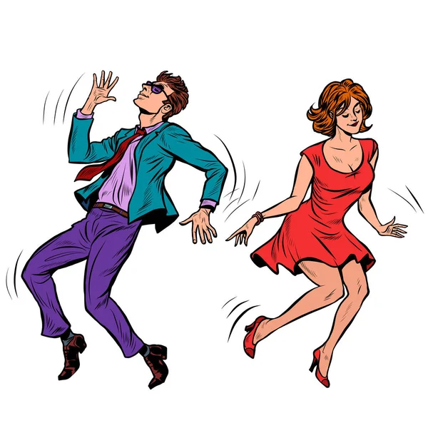 Κανά δυο χορούς. Μουσικό πάρτι — Διανυσματικό Αρχείο