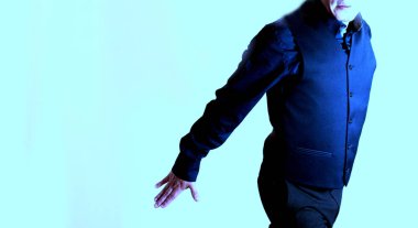 Latin dans figürleri ile dansçı