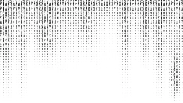 Градиент Двоичный Код Цифры Фон Вектор Eps10 — стоковый вектор