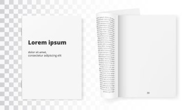 Beyaz temiz kağıt günlük hazır metniniz için