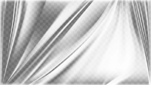 Chaîne Plastique Polyéthylène Léger Transparent Eps10 Vecteur — Image vectorielle