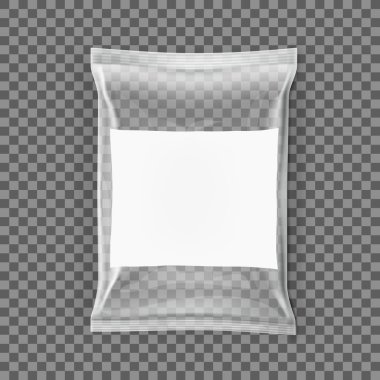 Basit boş Doy paketi ve yastık paketi