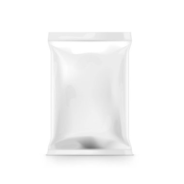 Snack Için beyaz Clear Plastik çanta paketleme