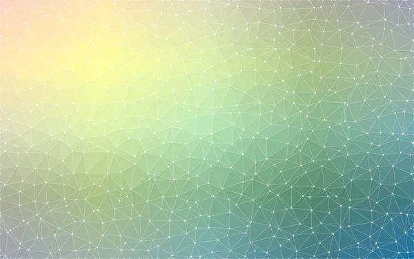 Fondo de textura geométrica triángulo poligonal de color 3D — Vector de stock
