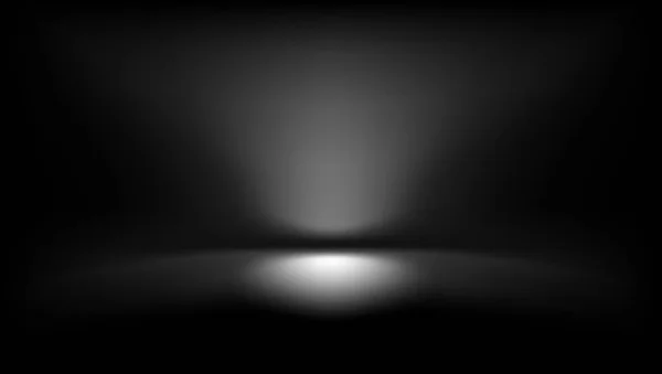 Perspektif Siyah Stüdyo Odası Sahne Işıklı Zemin Arkaplanı