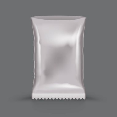 Boş Plastik Torbayı Beyaz Arkaplanda Aç