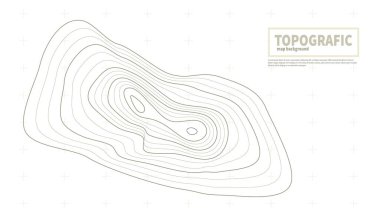 Contours Geographic Mountain Topography Map Terrain. EPS10 Vector clipart