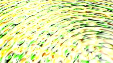 Animasyonlu arka plan dalgalar ile soyut ve amorf bir sıvı yüzeyinde parlama. Farklı degradeler ile çok renkli 3d film. Gökkuşağı yansımasıyla birlikte parlak bir yüzey.