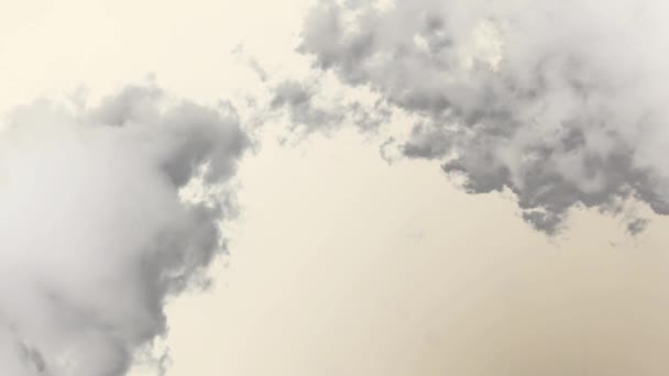 Nubes Alienígenas Con Color Textura Gases Venenosos Atmósfera Fenómeno Nube — Vídeos de Stock