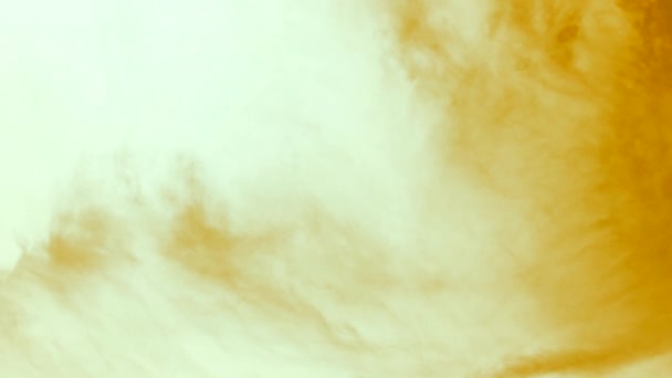 Фантастичні Хмари Дуже Швидко Рухаються Небу Коричнево Жовті Атмосферні Явища — стокове відео