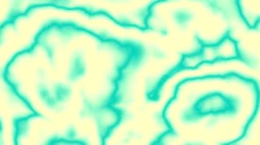 Dalgalar ve sis ile soyut bir arkaplan. Yüksek kalite 4K döngülü canlandırma.