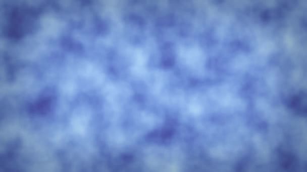 在蓝色背景的红色雾气中 带着迷雾出现了文本中的考罗纳维的循环动画 高质量的4K视频重播 — 图库视频影像