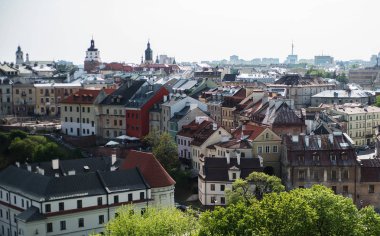 Lublin - Polonya tarihi kentin güzel mimari