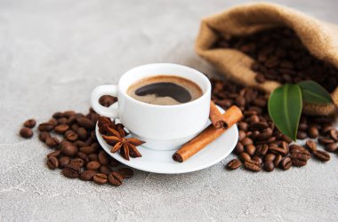 Kahve Tablo kavrulmuş fasulye ile