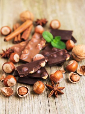 Çikolata ve fındık