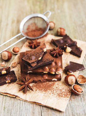 Çikolata ve fındık