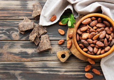 çikolata ve kakao çekirdekleri