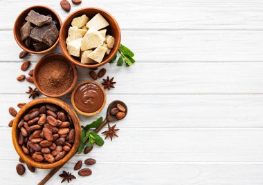 kakao tozu ve fasulye