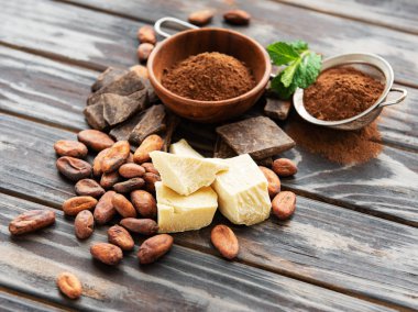 kakao tozu ve fasulye