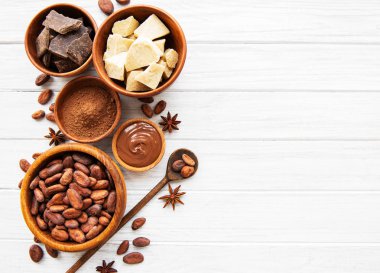 kakao tozu ve fasulye