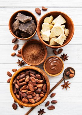 kakao tozu ve fasulye