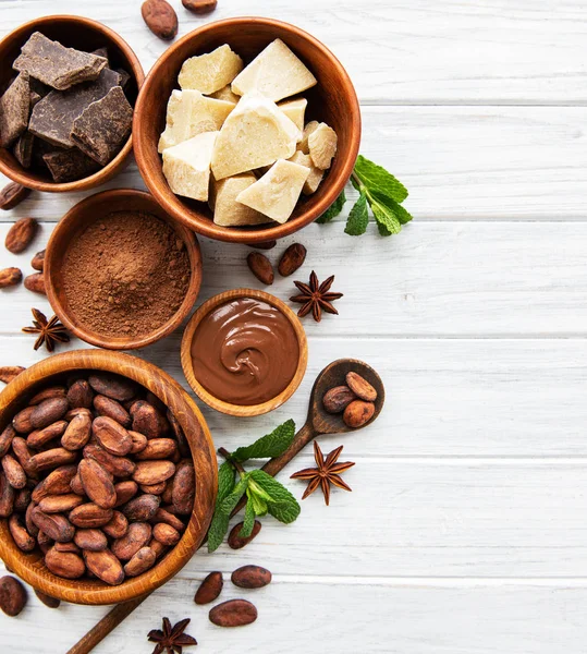 kakao tozu ve fasulye