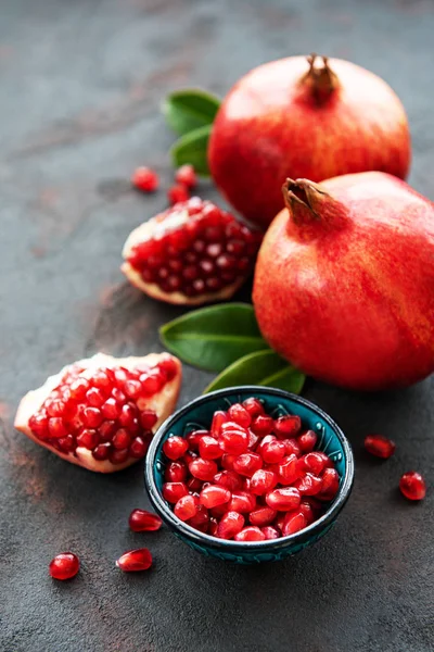 Ripe pomegranate fruits — Stock Photo, Image