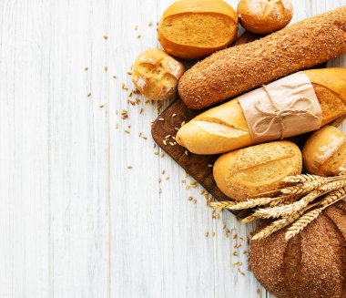 Fırında ekmek çeşitleri.