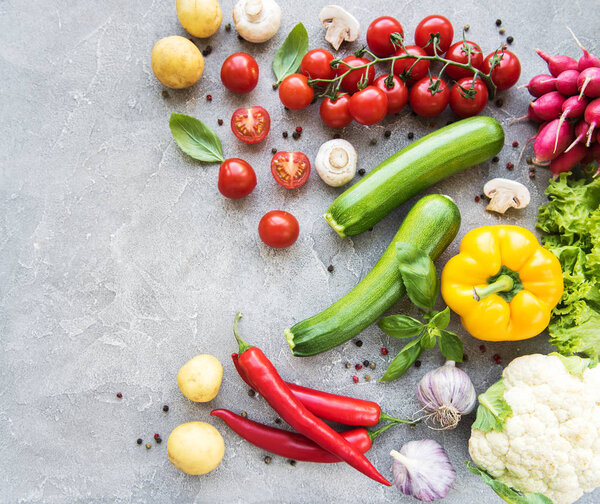 набор овощей