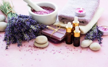 Lavanta spa ürünleri